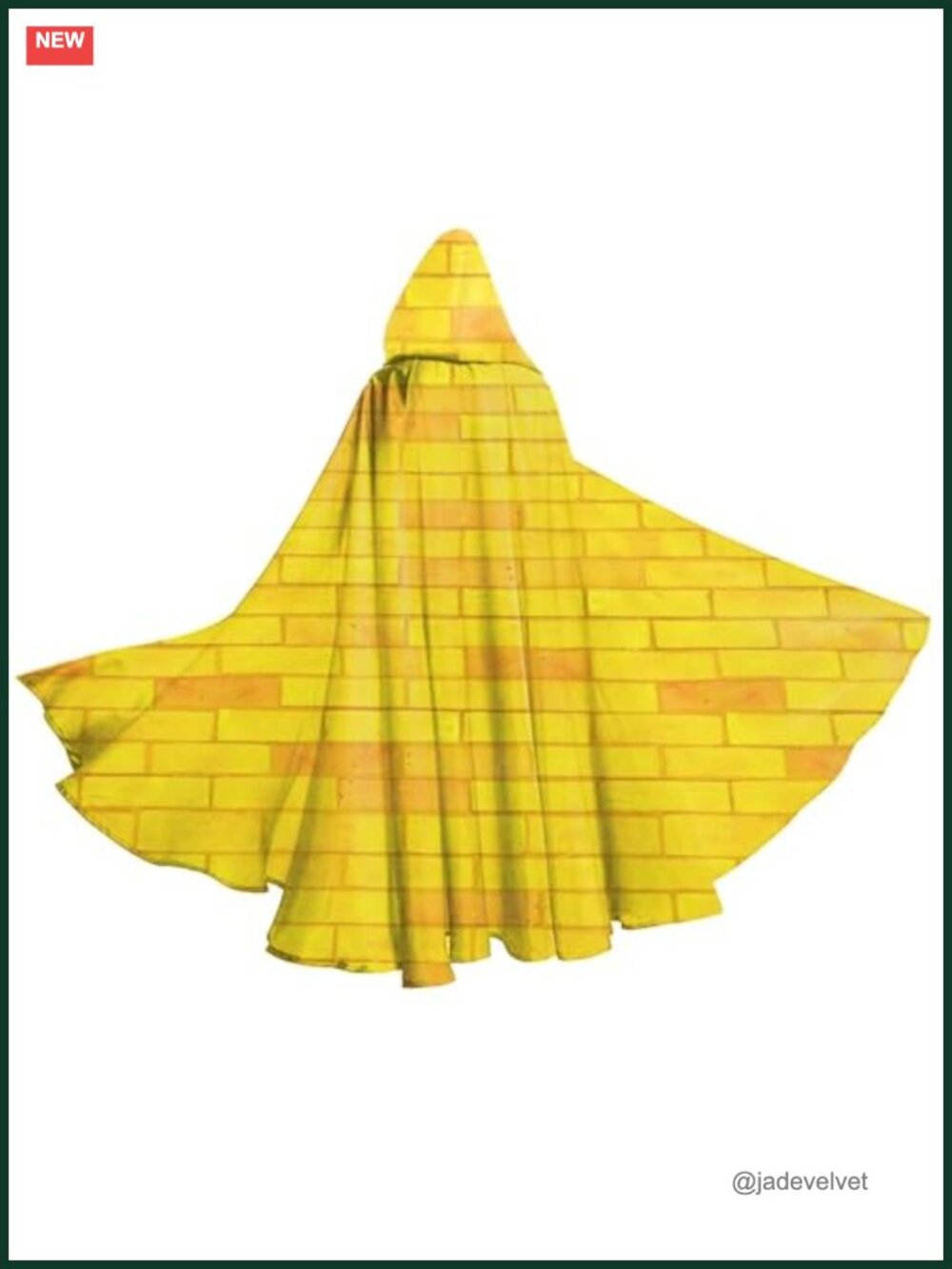Halloween Costume Hooded Cape Cloak with Bow Tie Cosplay